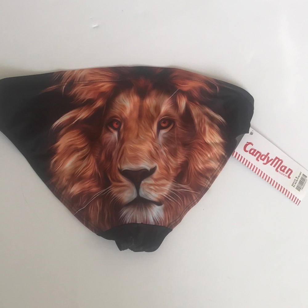 Candyman new w/tags lion mens sz S swimsuit